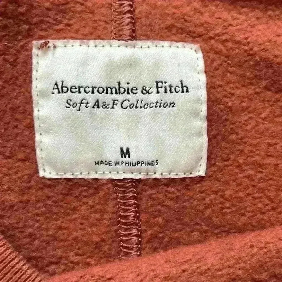 Abercrombie & Fitch puff sleeve long sleeve crew neck sweatshirt - Picture 4 of 5